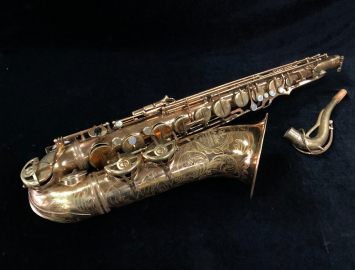 Vintage Original Lacquer SML Gold Medal Tenor Saxophone, Serial #17664